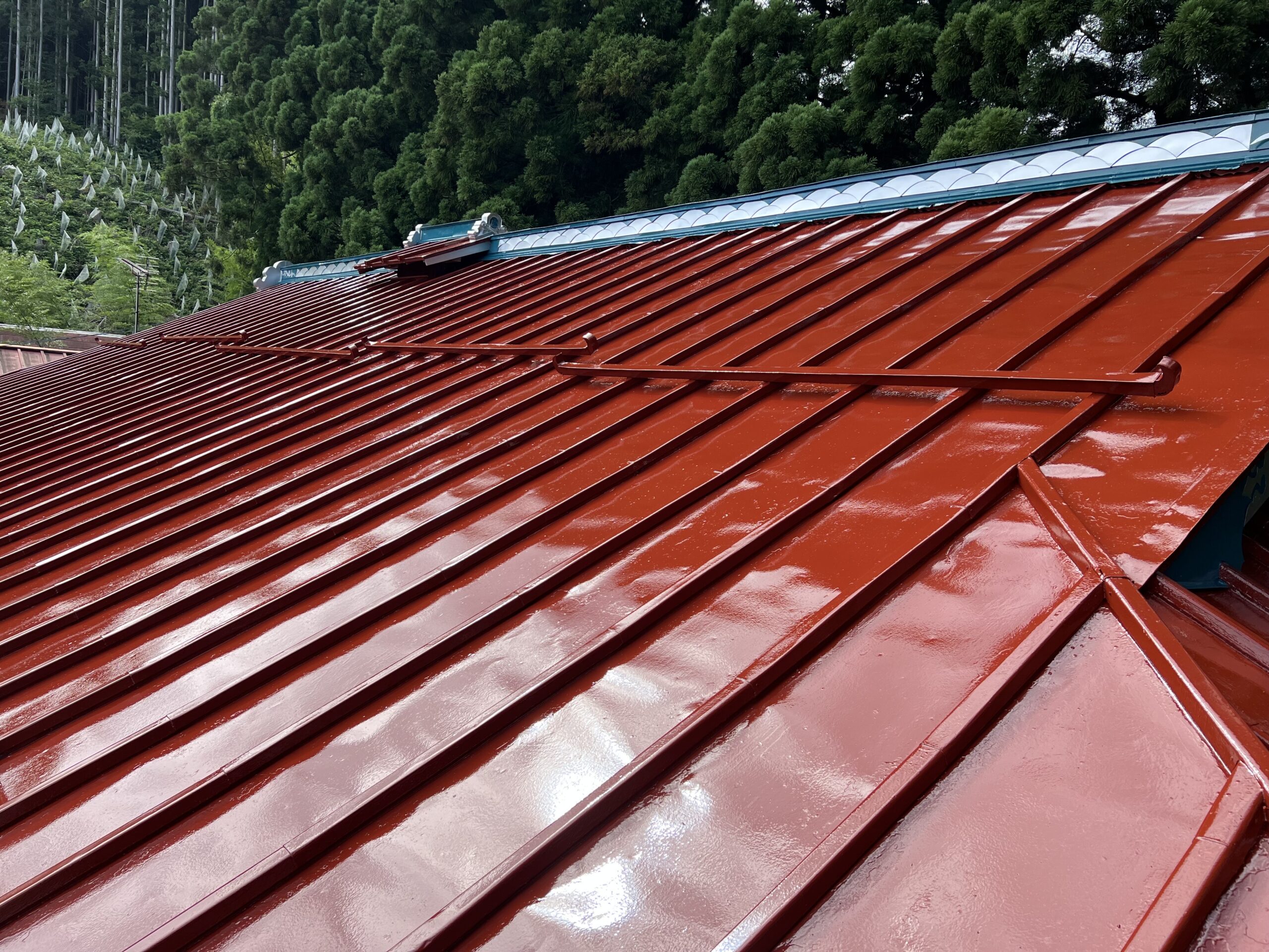 那須塩原市　屋根塗装②  塗り替え